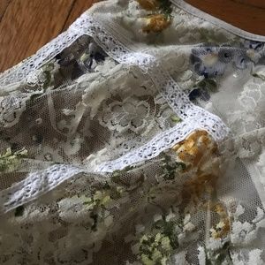 Bohemian lace blouse